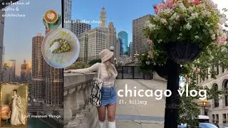Chicago travel vlog | coffee shops, art museum, ootds & more