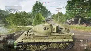 Battlefield V- Tiger 1 saves BF109