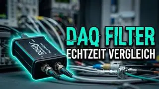 Messdatenerfassung mit und ohne Anti-Aliasing Filter