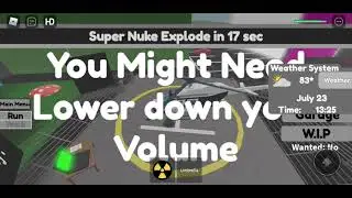 Roblox island beach city The super nuke!!