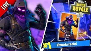 LA NUOVA SKIN CORVO! - Fortnite NUOVA Skin Reaper / Raven  - LIVE FORTNITE ITA