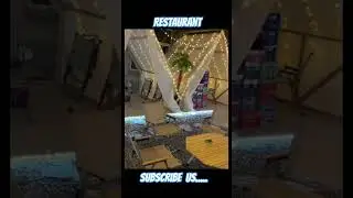 Beautiful Restaurant ll Restaurant Decoration ll Restaurant Interior ll #restaurant #viral