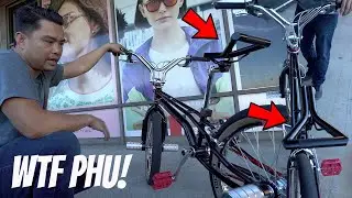 The Most INSANE BMX Seat - Phu Vu Bike Check!