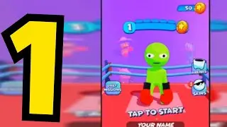 Stickman Boxing Battle 3D Game Gameplay Walkthrough - First Impressions