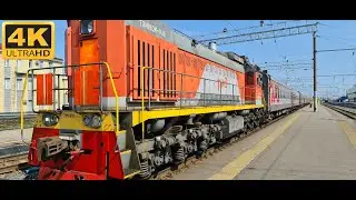 Russische Züge 2020 ...   RUSSIAN TRAINS   Вокзал Пенза 1