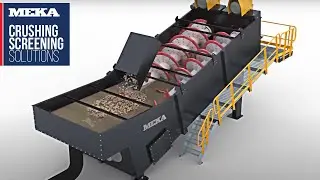 Coarse Material Washer Working Principle - MEKA Global