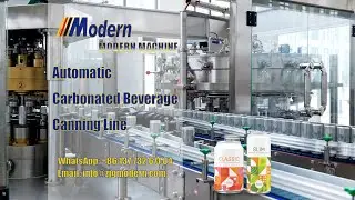2026 Automatic Carbonated Beverage Filling Canning Line