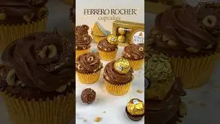 BABECZKI FERRERO ROCHER! ✨ #babeczki #muffinki #prosteprzepisy #szybkieprzepisy #ferrerorocher