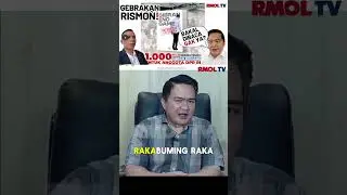 RISMON BAGI BUKU GRATIS KE DPR UNTUK MAKZULKAN GIBRAN