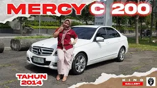 TURUN HARGA !!! CUMA 49 JUTA !!! MERCEDES BENZ C 200 2014 !!! KING GALLERY