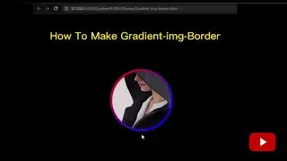How To Make Gradient-img-border | using Html Css #shortsvideo #cssstyling #frontenddevelopment