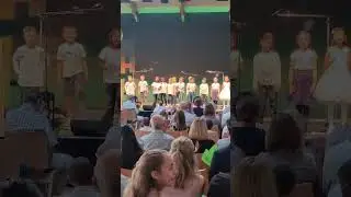 German school's first day welcome performance by older students. #love #kids #germany #viral 