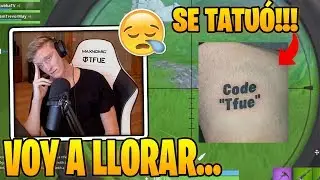 TFUE VIVE algo INCRE&Iacute;BLE y casi **LLORA**, Fan se TAT&Uacute;A EL NOMBRE DE TFUE