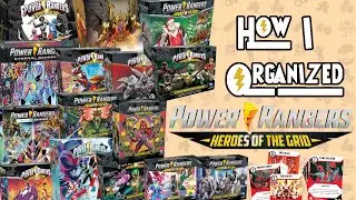 Как я организовал свою коллекцию Power Rangers Heroes of the Grid