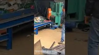 Large pipe cutter, pipe crusher, 40cm rubber pipe crusher