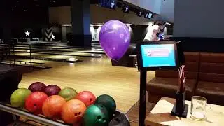 Magical floating balloon at the bowling alley - Ten Pin Plymouth