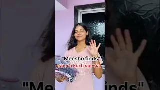 Meesho find short kurti under200💗#meesho #meeshoreviews #meeshofinds #viralshort #haulvideo #grwm