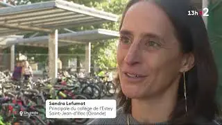 Coll&egrave;ge de Saint-Jean-d&rsquo;Illac: 90% des &eacute;l&egrave;ves viennent en classe &agrave; v&eacute;lo