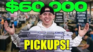 This Is What $60,000 Gets You At The Dallas Card Show! 😤