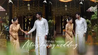 A Tiny Happy Tamil Wedding | Rithika & Vasanth | Chennai wedding | WeddingTeaser