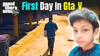 First Time Playing Gta 5.#viralvideo 