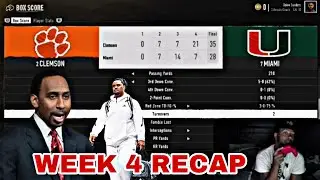 MIAMI FALLS TO CLEMSON, GEORGIA FALLS IN RECRUITING POSITION, TULANE REMAINS DOMINATE: WEEK 4 RECAP!