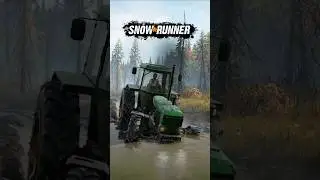 Farming Simulator 2025 vs SnowRunner #gaming #fs25 #mudding #snowrunner #shorts