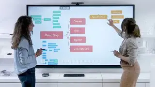 Ecran interactif SpeechiTouch : faire du mind mapping avec le tableau blanc Note 2.0