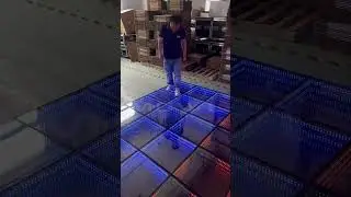 MOWL Wireless Magnetic Abyss LED Dance Floor for Weddings, DJs, Events, etc.