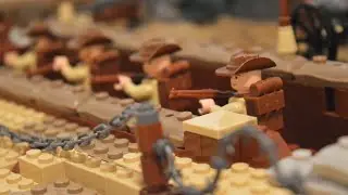 Лего Первая мировая война Третья атака на залив Анзак Кукольная анимация