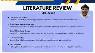 TIDAL ENERGY RESEARCH : POWER SYSTEM FUNDAMENTAL GROUP 5