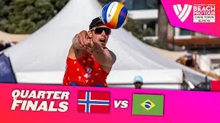 Mol, H./Berntsen vs. Adelmo/Mateus - Quarter Final Highlights | Cape Town 2025 #BeachProTour