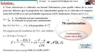 probabilité Ep 4 :lois usuelles & approximation(Hypergéométrique, binomiale, Poisson, normale)-ex.2-