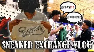 DID HE COP SOME HEAT?!!! 🔥 🔥 🔥  | Sneaker Exchangle Vlog.