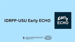 IDRPP-USU: Early Intervention ECHO August: Alternative/Augmentative Communication