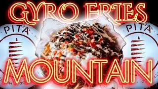 EPIC GYRO FRIES CHALLENGE!!! CAN I FINISH?!
