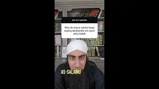 Почему эти салафиты продолжают говорить, что деобандис находится на ахлюль биде?