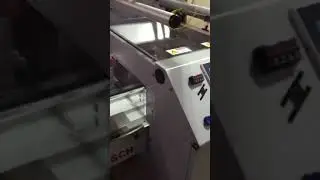 Straws Being Wrapped