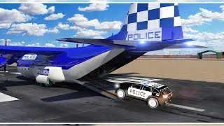 Police Airplane Transport Car Android Gameplay