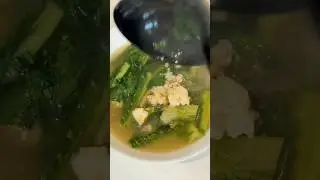 Lettuce soup &mdash; simple, healthy, and truly Vietnamese 🇻🇳✨ #easyrecipe #viral #short