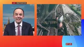James Murray BS on Labour 'saving' Scunthorpe steel blast furnaces (14Apr25)