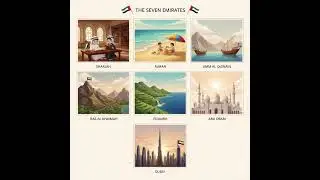 UAE National Day Song Seven Shining Emirates