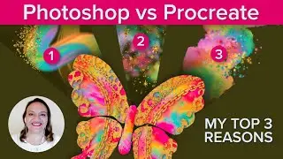 Procreate vs Photoshop: *MY* Top 3 Reasons I Choose Photoshop for Illustration & Design