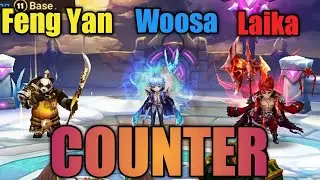 Counter Feng Yan Woosa Laika Siege Battle Summoners War STC Channel