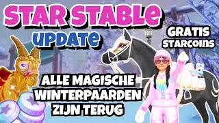 Winter Festival Update ❄️ Magische Winterpaarden, Nieuwe Missies & Wintersets 🐴 Tikkertje op Geiten