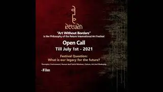 Return International Art Festival, Open Call 2021, Weimar-Germany