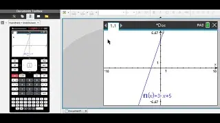 Graph lines on TI-Nspire