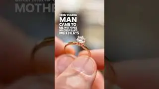 Turning a Family Heirloom into a Custom Three-Stone Engagement Ring 💍