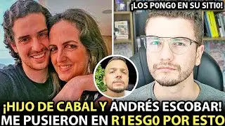 &iexcl;GRAV&Iacute;SIMO! HIJO DE CABAL Y ANDR&Eacute;S ESCOBAR ME PONEN EN RI3SG0 POR DECIRLES LA VERDAD. MI RESPUESTA