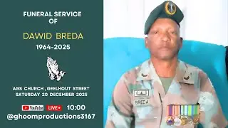 FUNERAL SERVICE OF DAWID BREDA